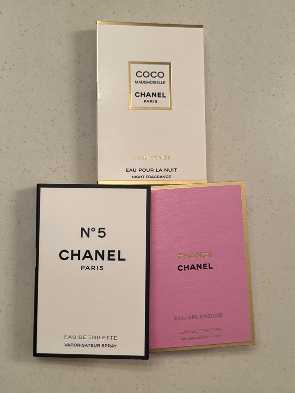 CHANEL Mini Scent Trio New Set of 3 scents  Best gift！ GWP